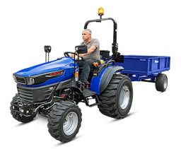 TRAILER TIPPING COMPACT TRACTOR